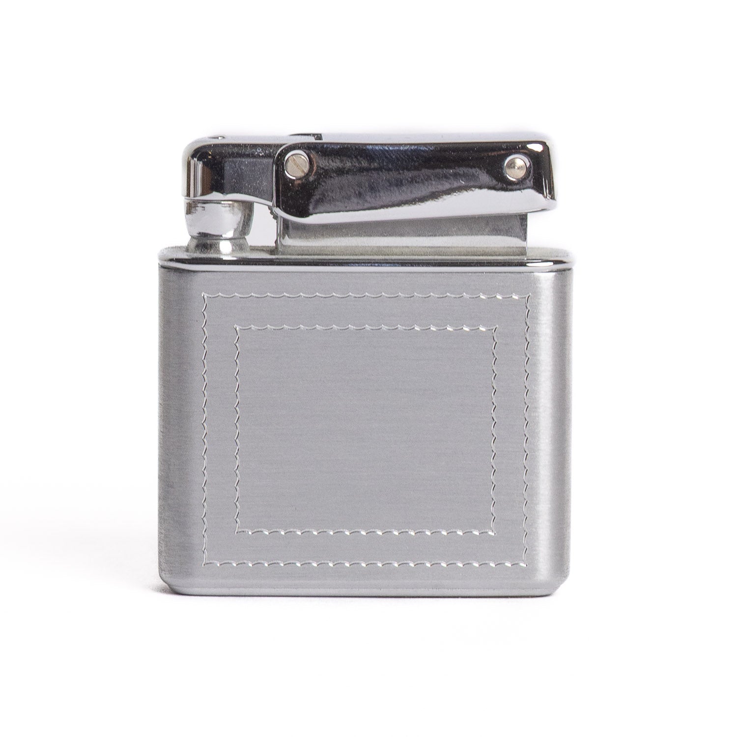 Vintage Kreisler Chrome Lighter with Double Wavy Frame - Lighter | Gladfellow