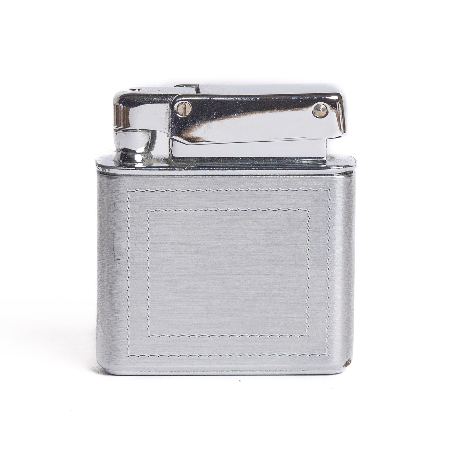 Vintage Kreisler Chrome Lighter with Double Wavy Frame - Lighter | Gladfellow