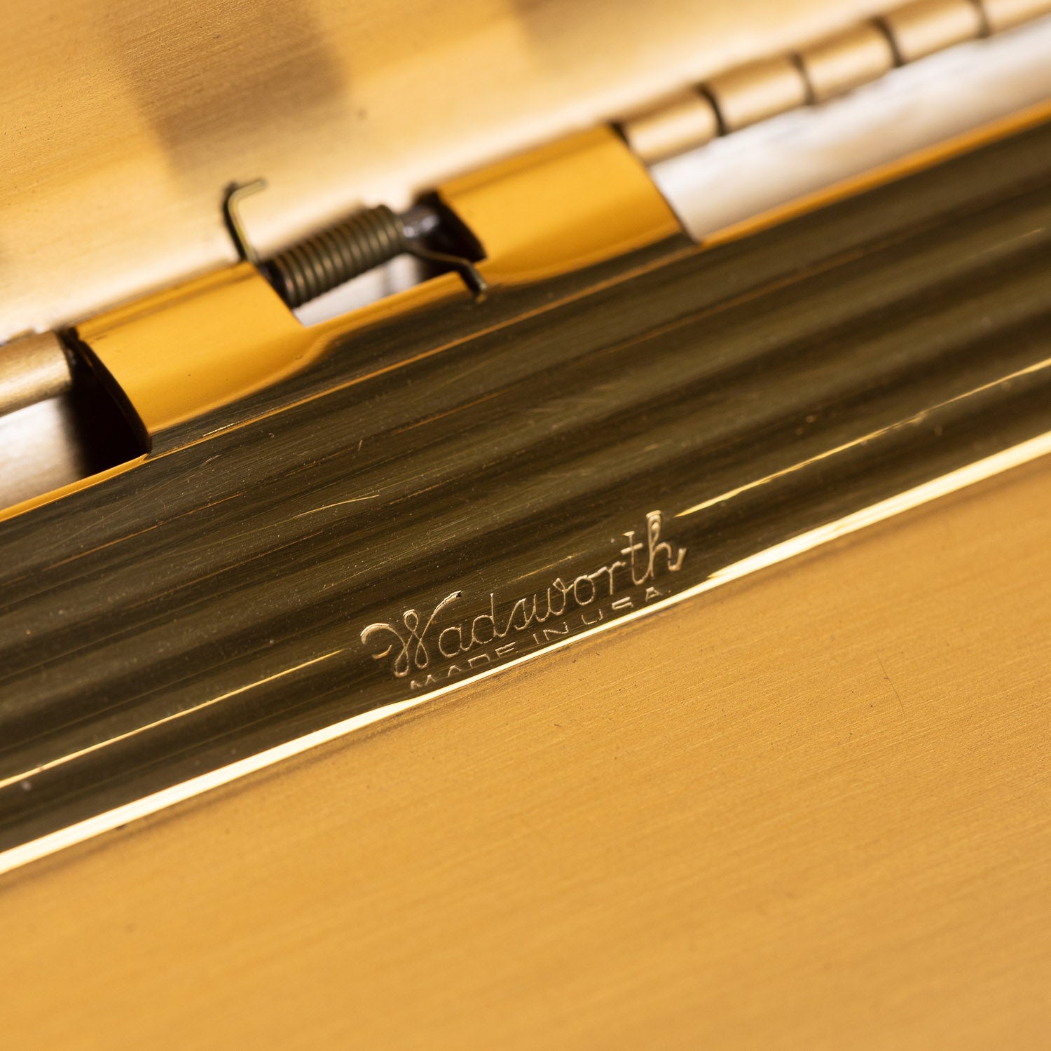 Vintage Wadsworth Cigarette Case - Striped - Cigarette Case | Gladfellow