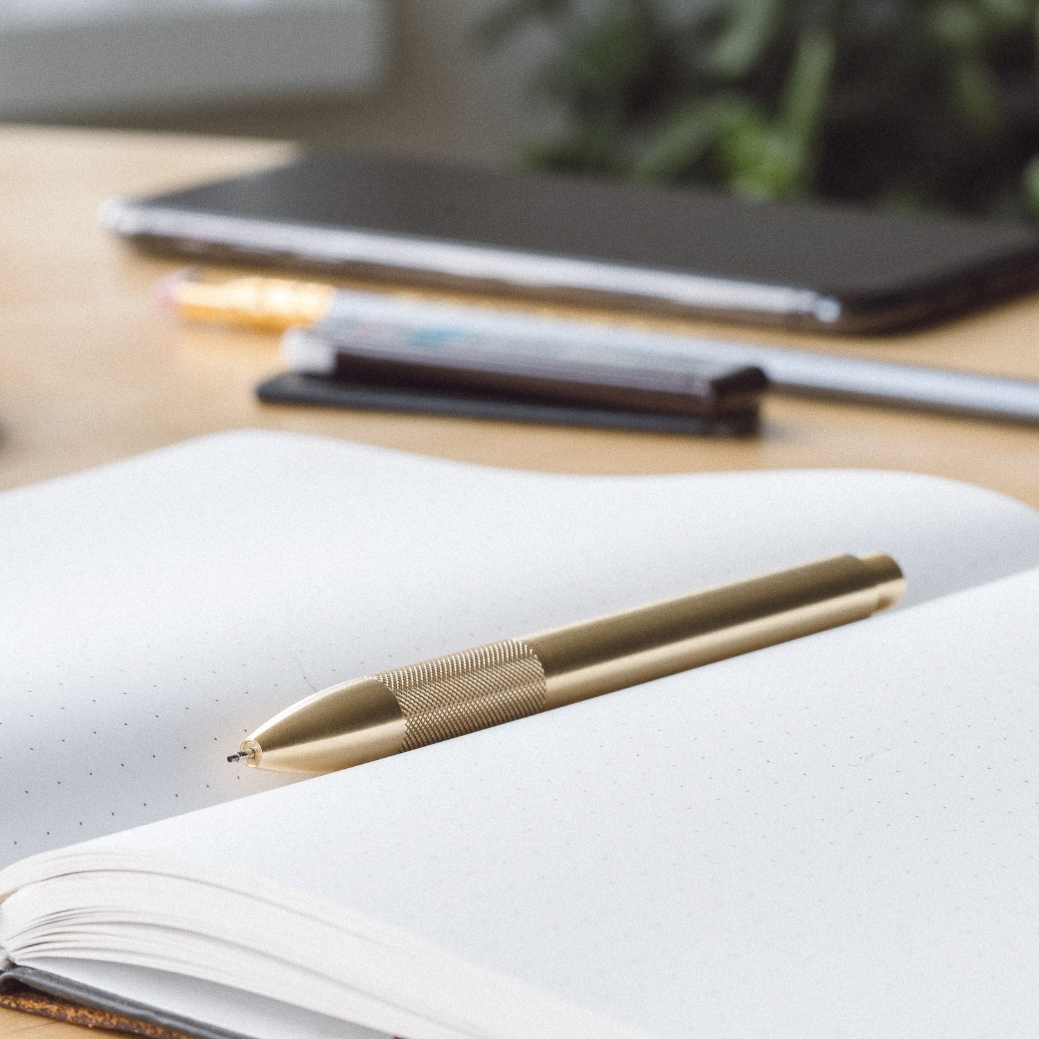 Wingback Mechanical Pencil - Brass - Mechanical Pencil | Gladfellow