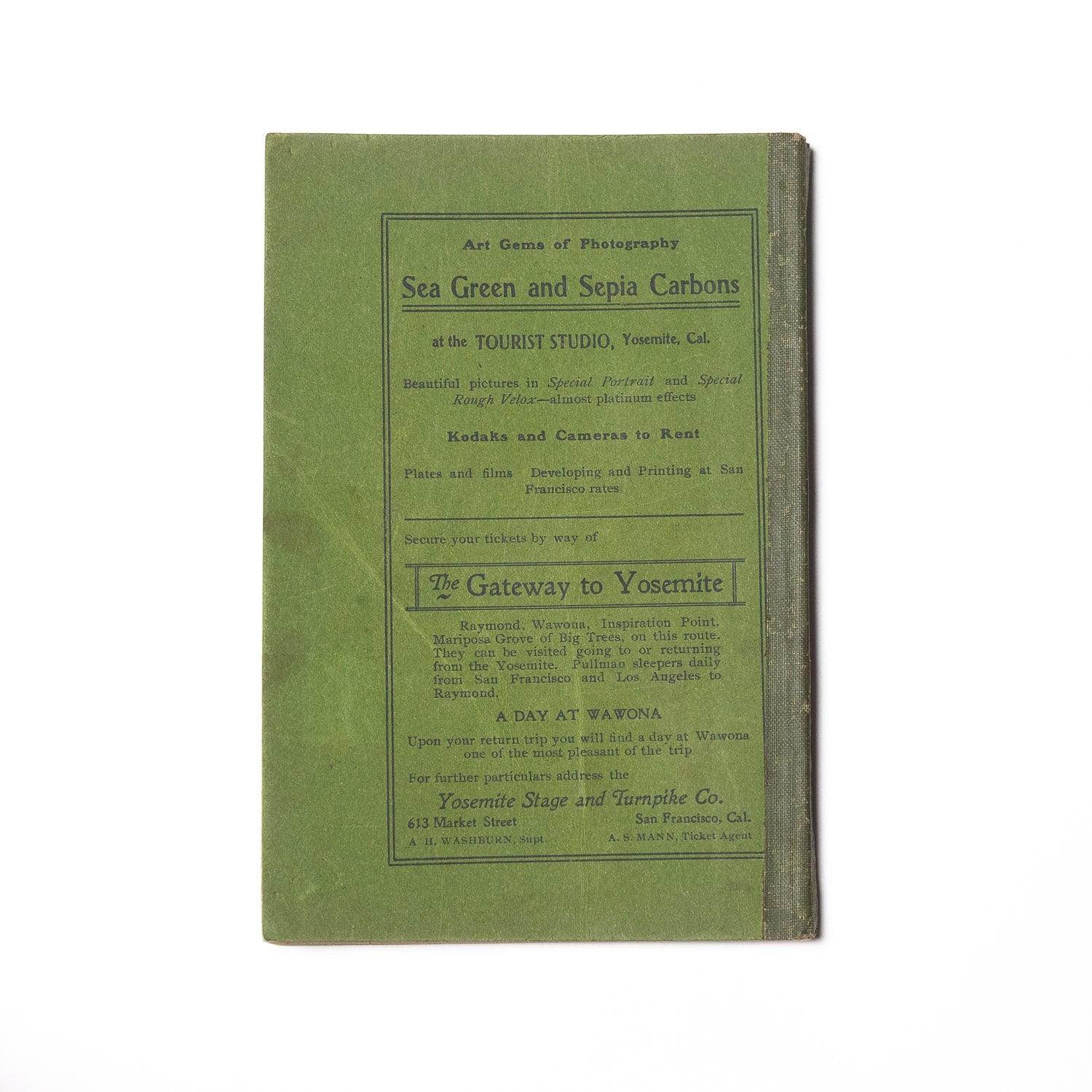 Yosemite Souvenir and Guide - 1902 - Vintage Books | Gladfellow