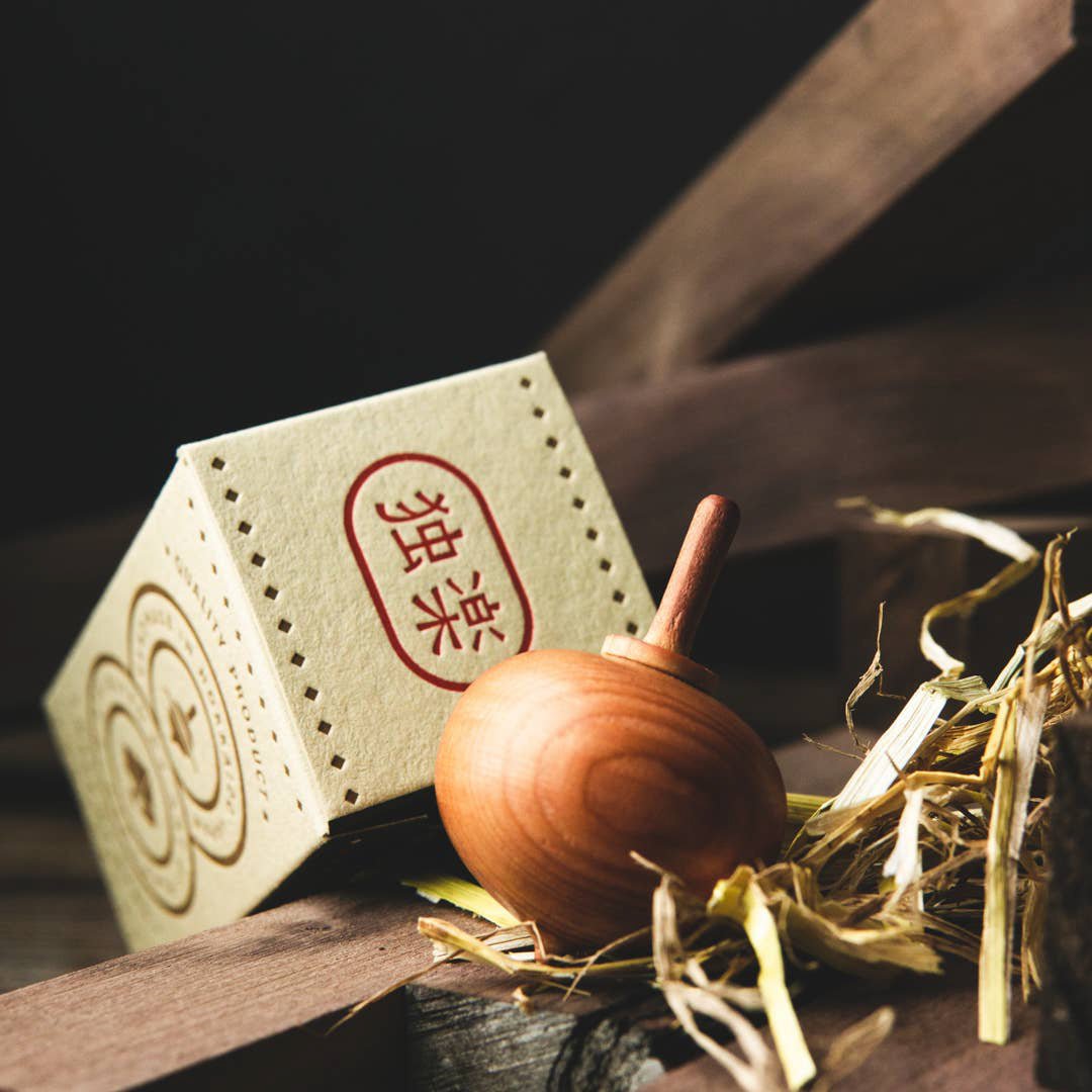 Art of Play Mystery Wooden Spinning Top - Spinning Top | Gladfellow