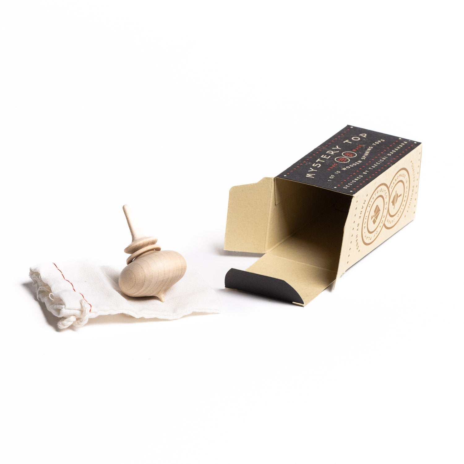 Art of Play Mystery Wooden Spinning Top - Spinning Top | Gladfellow