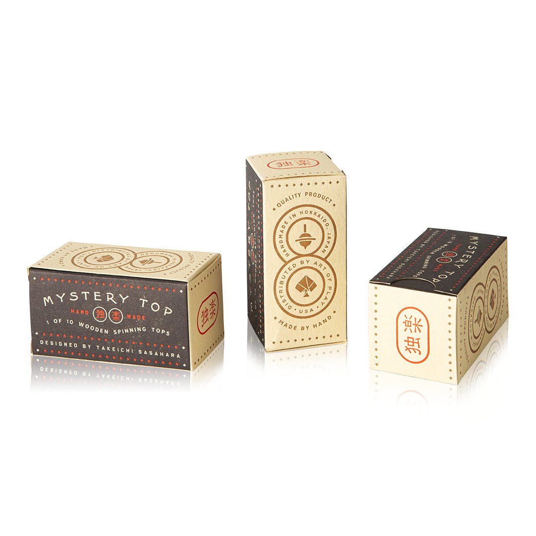 Art of Play Mystery Wooden Spinning Top - Spinning Top | Gladfellow