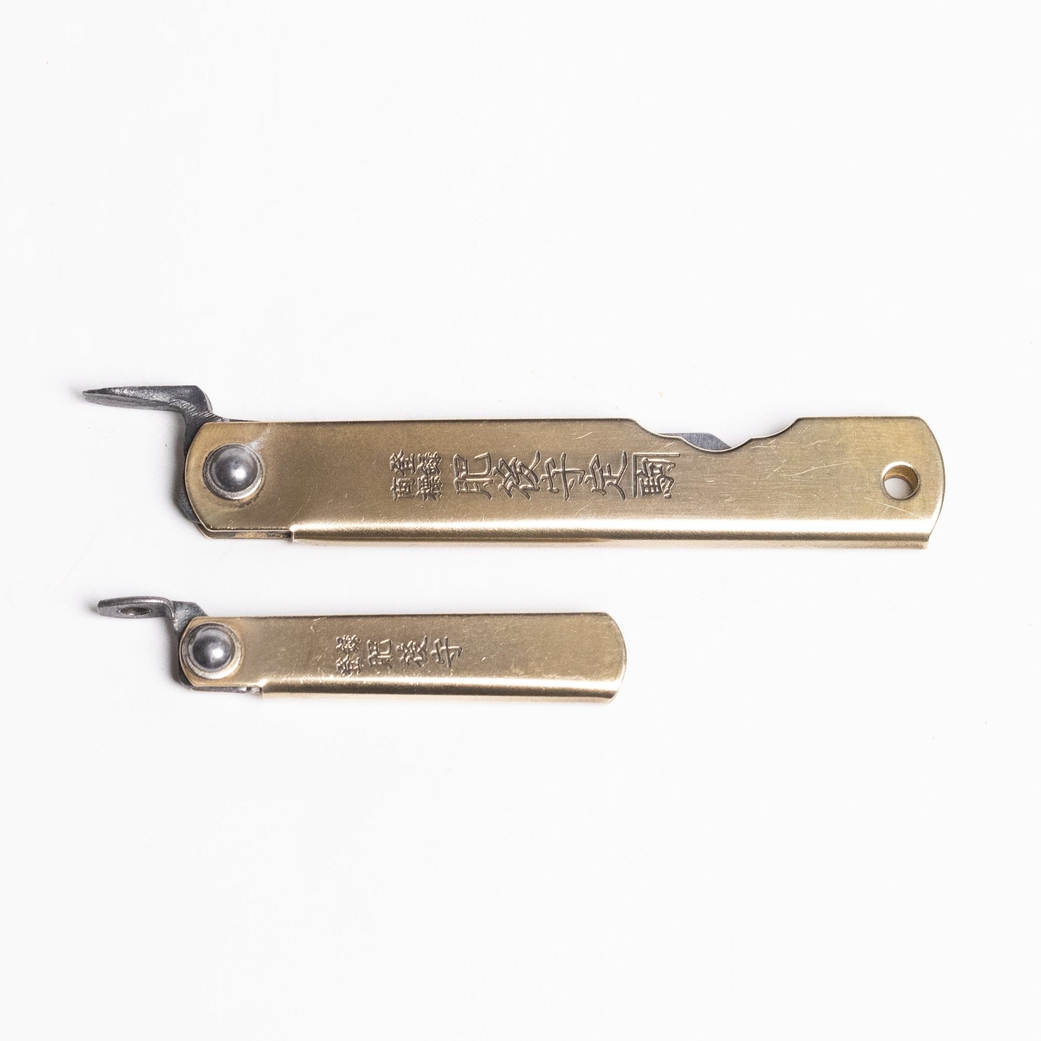 Banshu Hamono Higonokami Folding Knife - Brass - Pocket Knife | Gladfellow