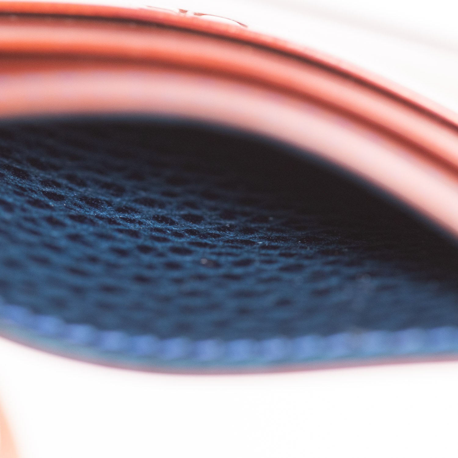 Shell Cordovan & Dollaro Card Wallet - Chestnut & Blue - Wallets | Gladfellow