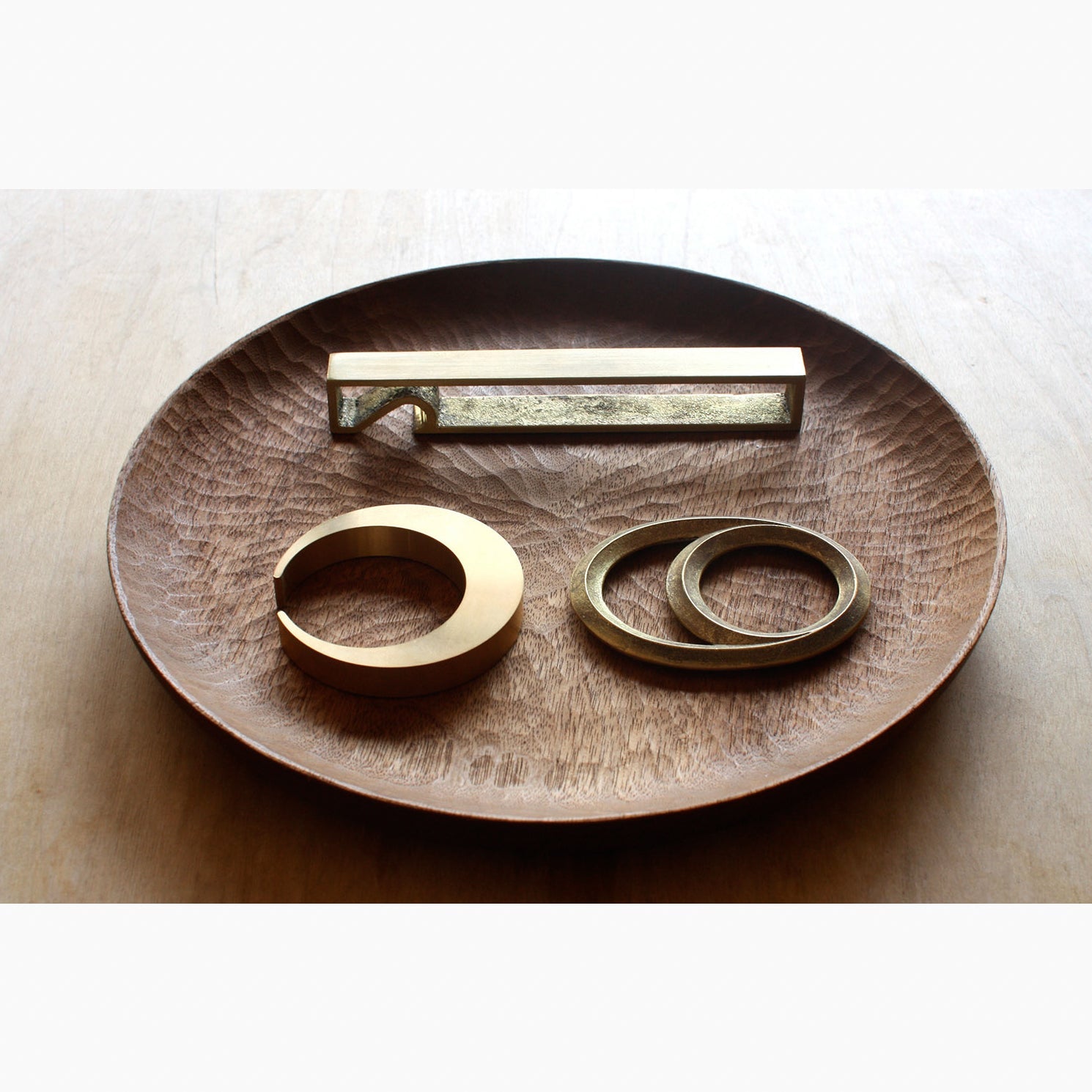 FUTAGAMI Bottle Opener Frame - Brass - Bottle Opener | Gladfellow