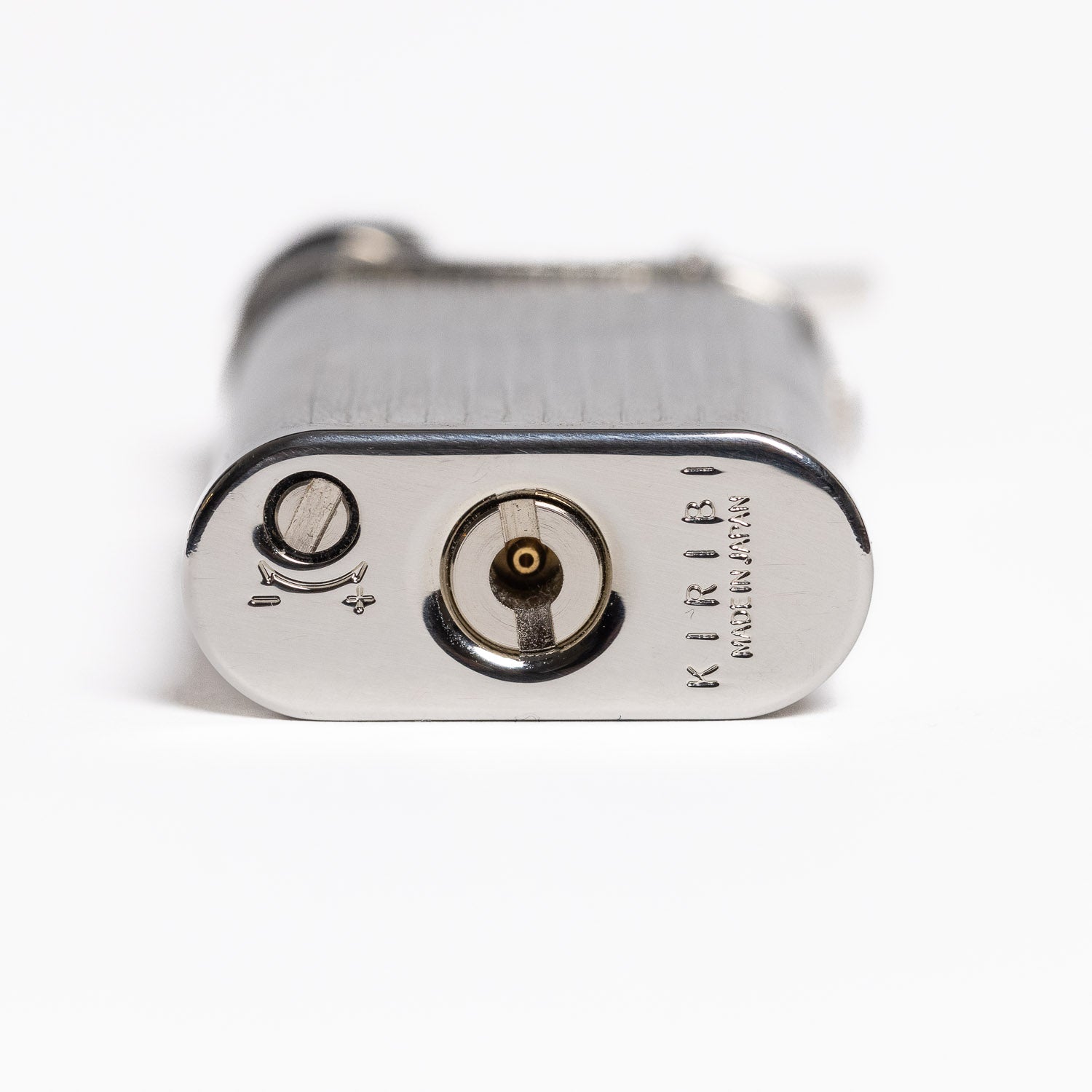 Kiribi Kabuto Mizo Pipe Lighter - Silver - Lighter | Gladfellow