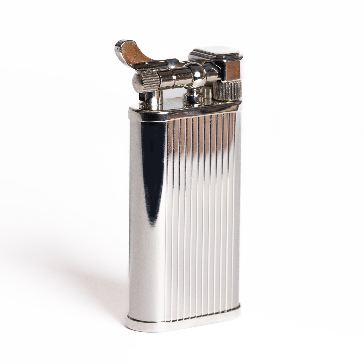 Kiribi Kabuto Mizo Pipe Lighter - Silver - Lighter | Gladfellow