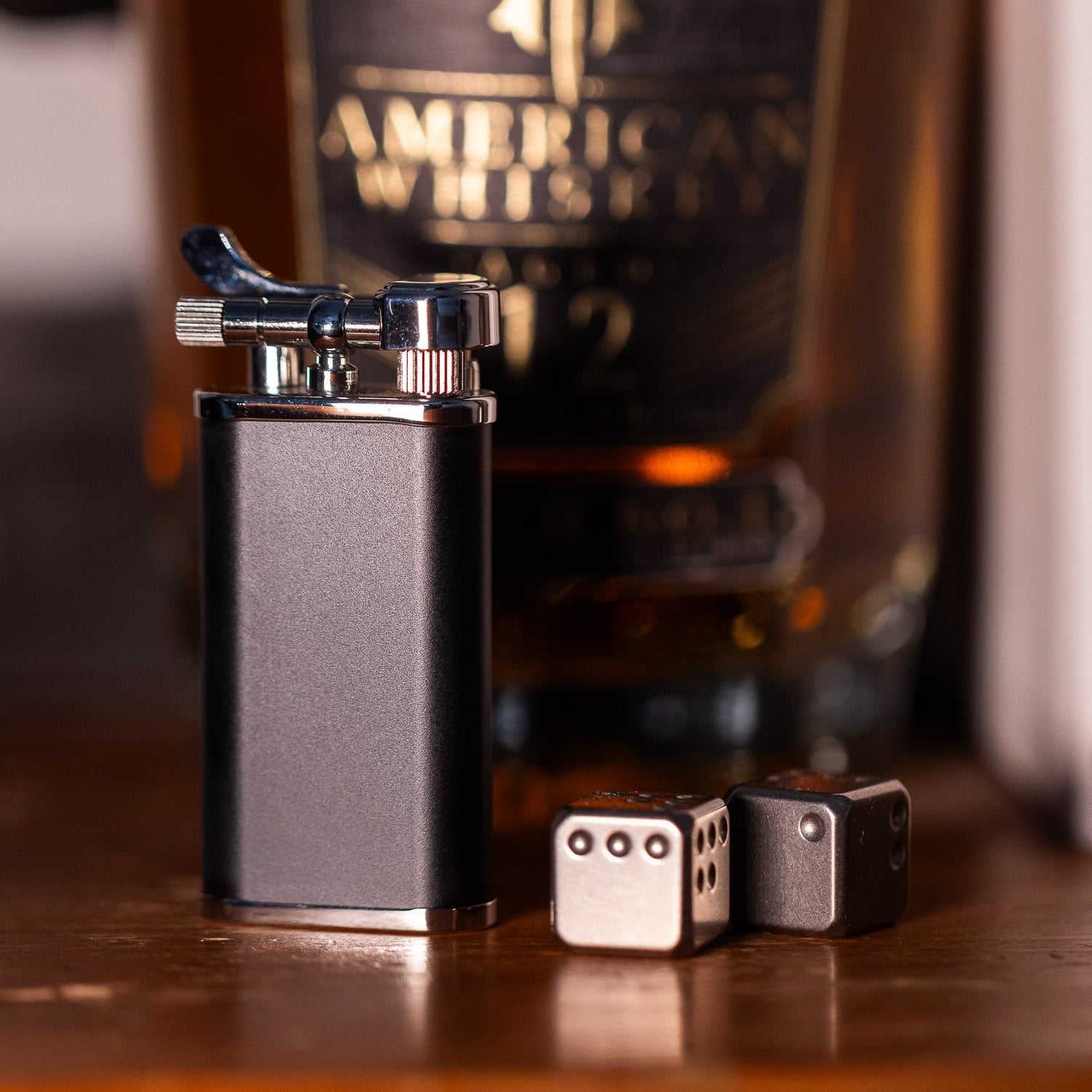 Kiribi Kabuto Pipe Lighter - Matte Black - Lighter | Gladfellow