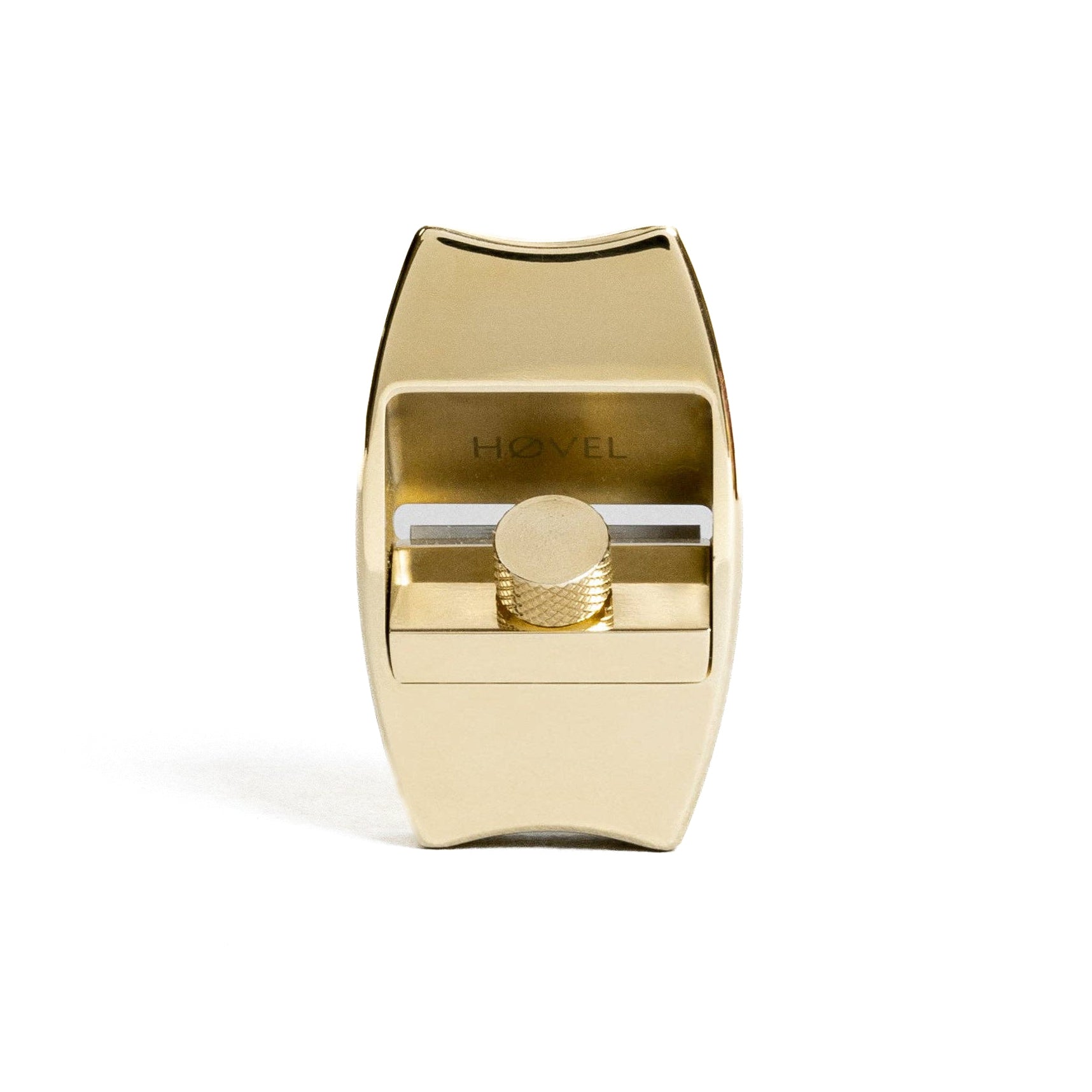 Makers Cabinet Solid Brass Pencil Sharpener - Høvel - Tools | Gladfellow