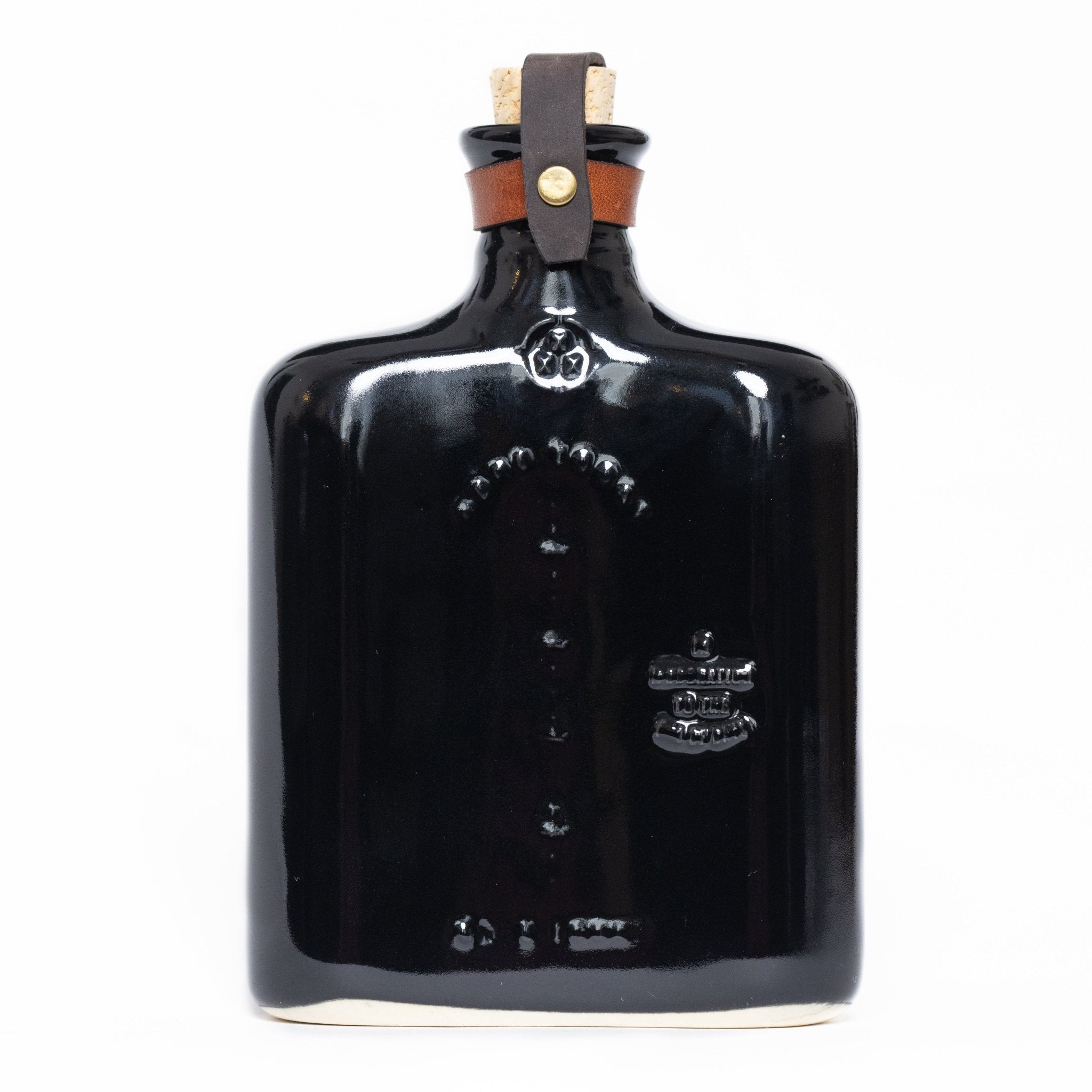 Misc. Goods Co. 11oz Ceramic Flask - Black - Flask | Gladfellow