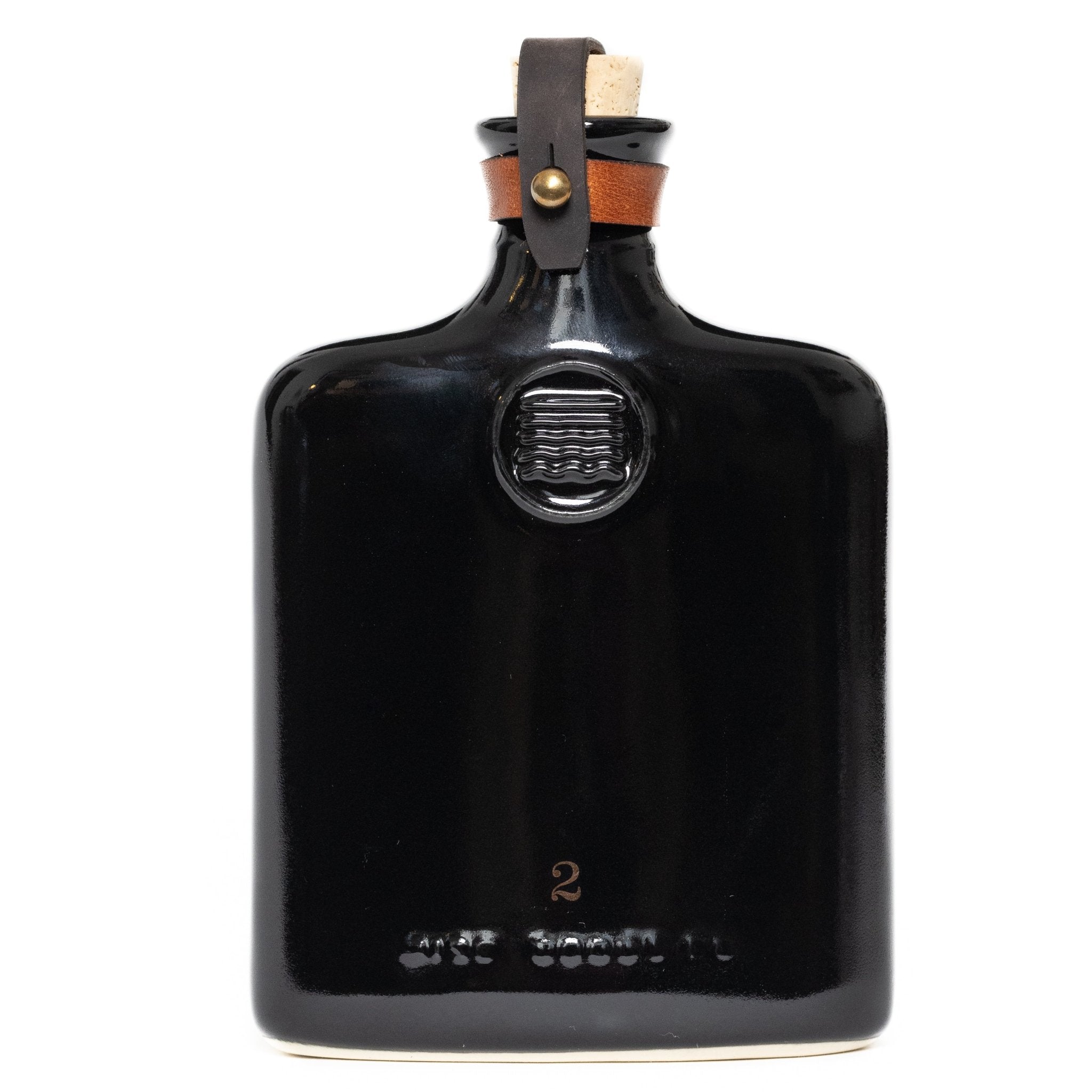Misc. Goods Co. 11oz Ceramic Flask - Black - Flask | Gladfellow
