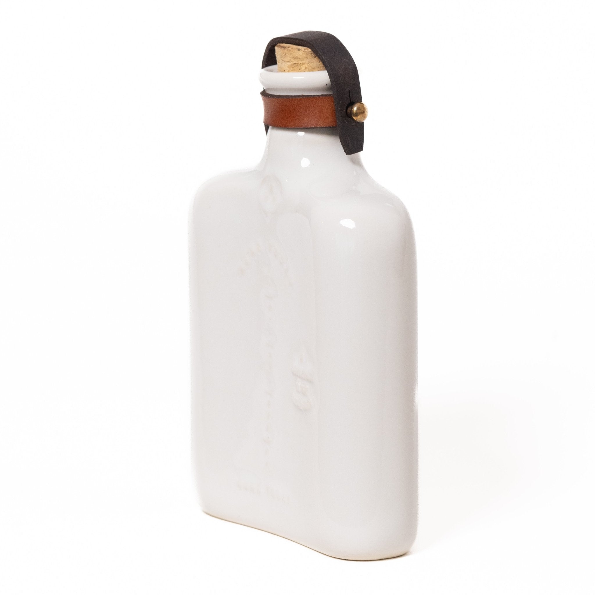 Misc. Goods Co. 11oz Ceramic Flask - Ivory - Flask | Gladfellow