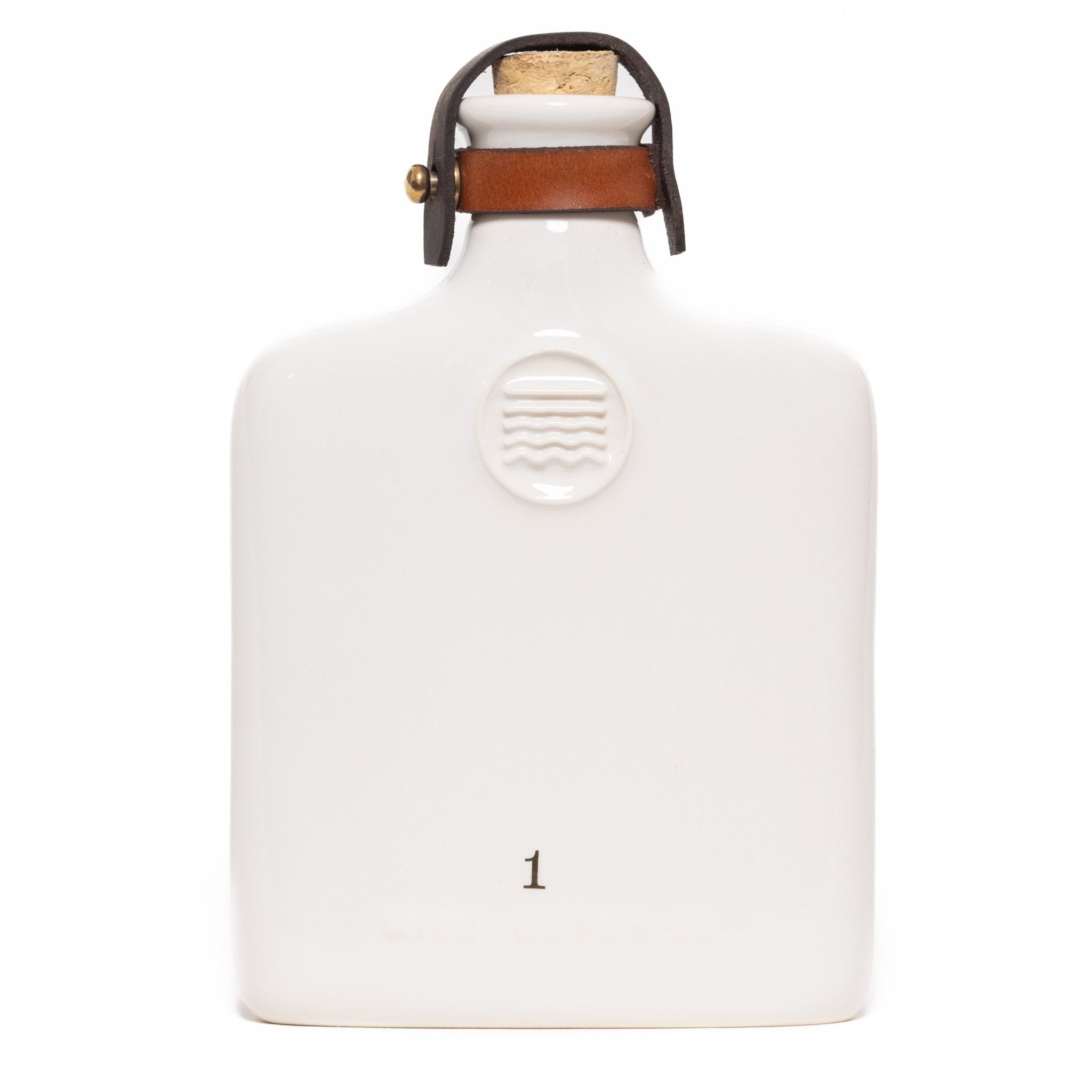 Misc. Goods Co. 11oz Ceramic Flask - Ivory - Flask | Gladfellow