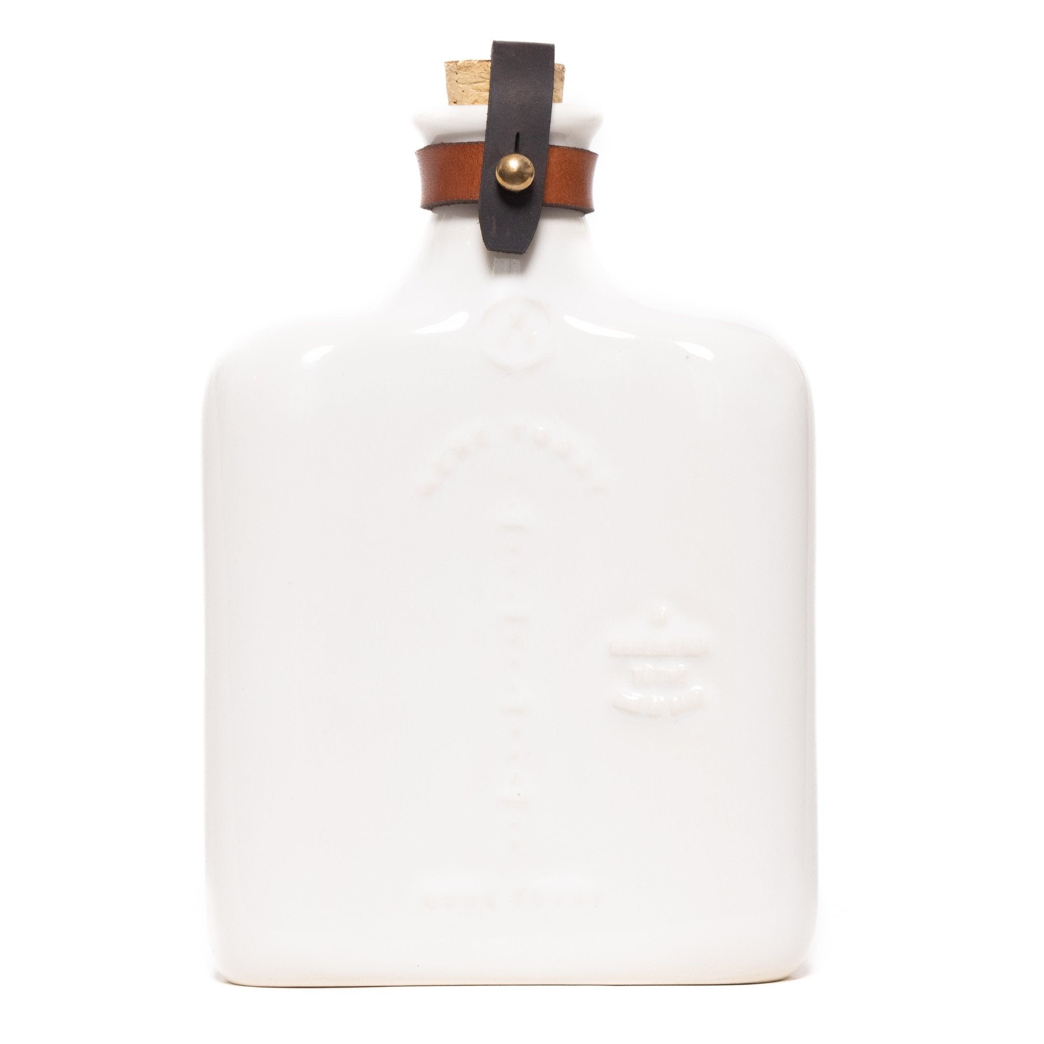 Misc. Goods Co. 11oz Ceramic Flask - Ivory - Flask | Gladfellow