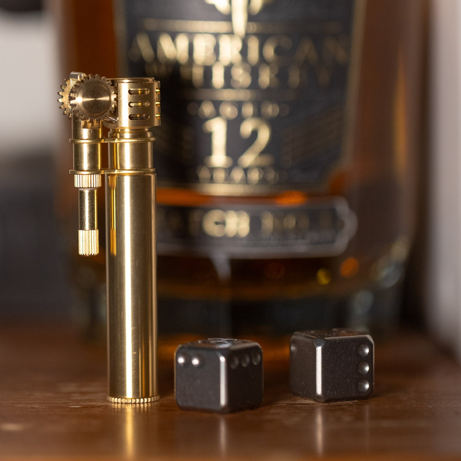 Tokyo Pipe Co Douglass Neo Type III Lighter - Brass - Lighter | Gladfellow