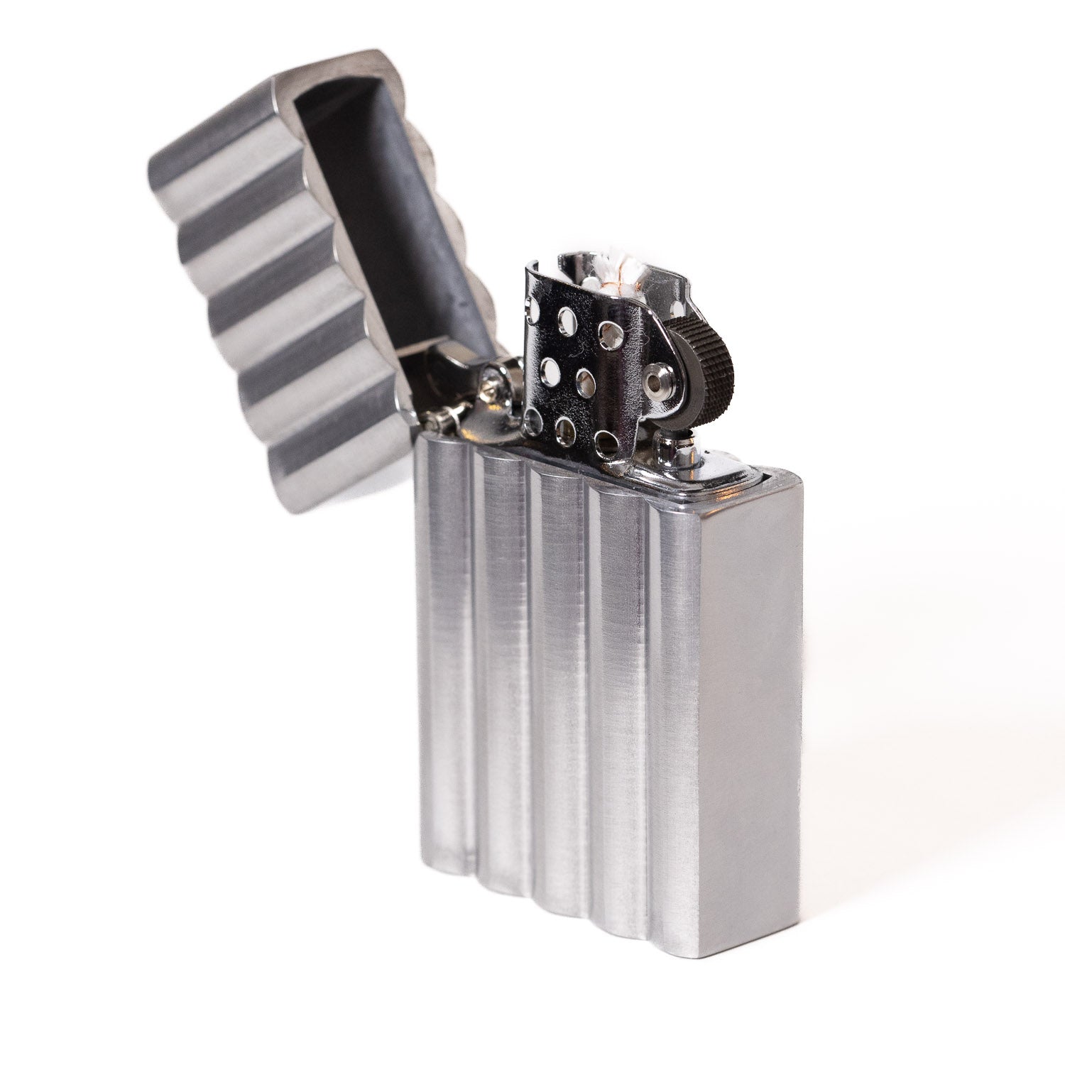 Tsubota Pearl Hard Edge Aluminum Wave Lighter - Lighter | Gladfellow