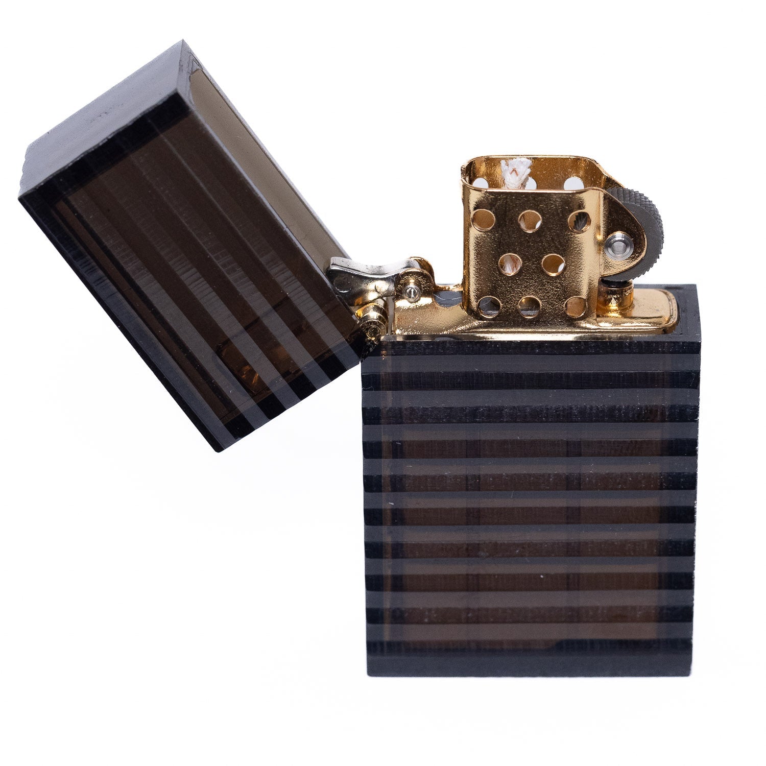 Tsubota Pearl Hard Edge Latitude Lighter - Black - Lighter | Gladfellow