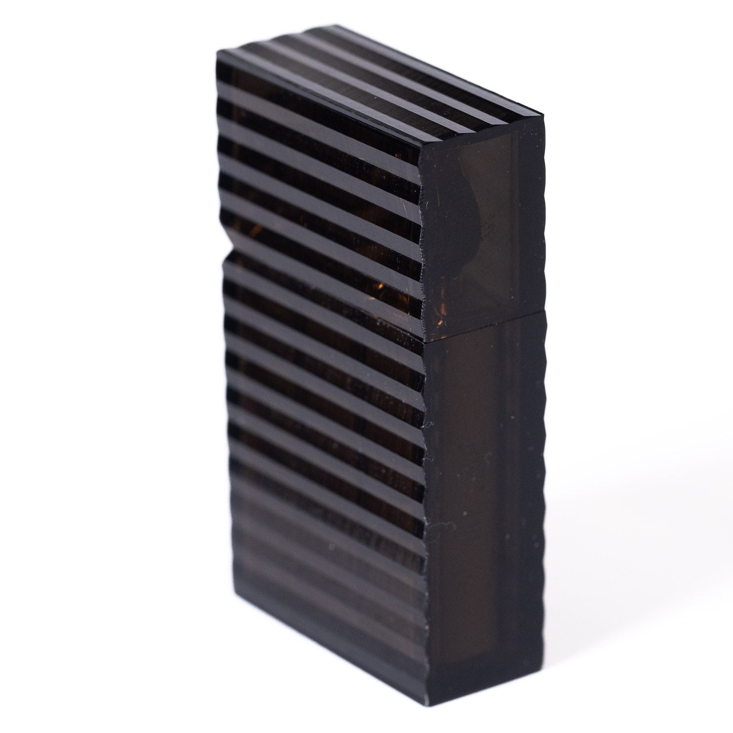 Tsubota Pearl Hard Edge Latitude Lighter - Black - Lighter | Gladfellow