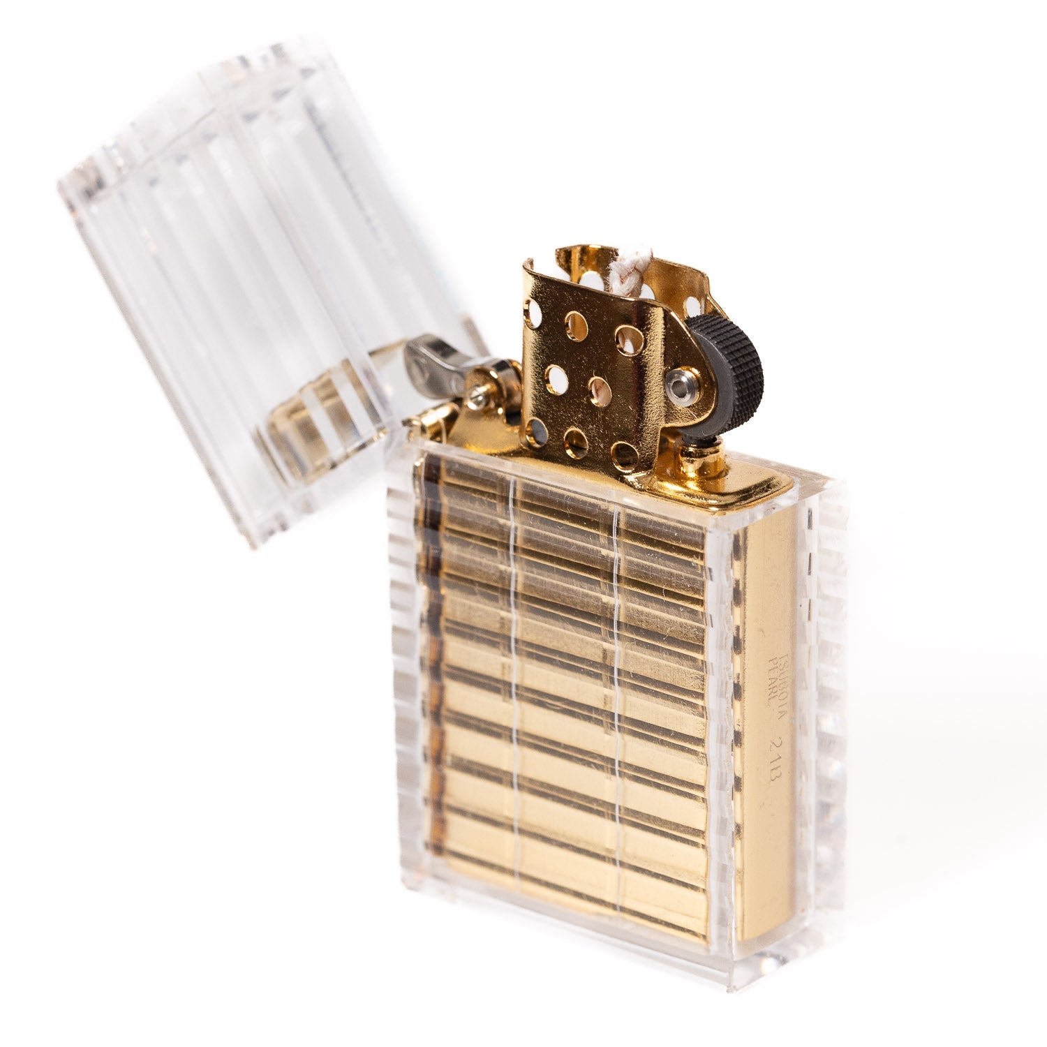 Tsubota Pearl Hard Edge Latitude Lighter - Clear - Lighter | Gladfellow