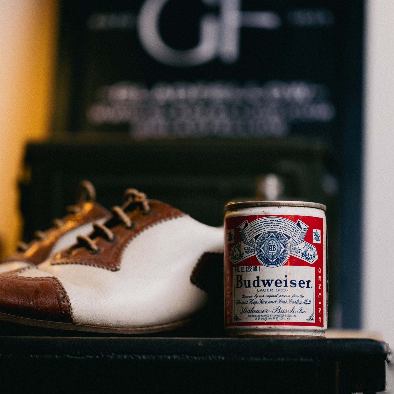 Vintage Budweiser Beer Can - 8oz - Vintage Beer Can | Gladfellow