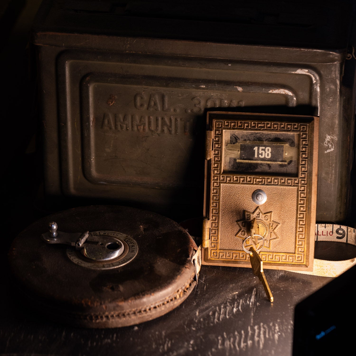 Vintage Postage Door with Key - Post Office Door | Gladfellow