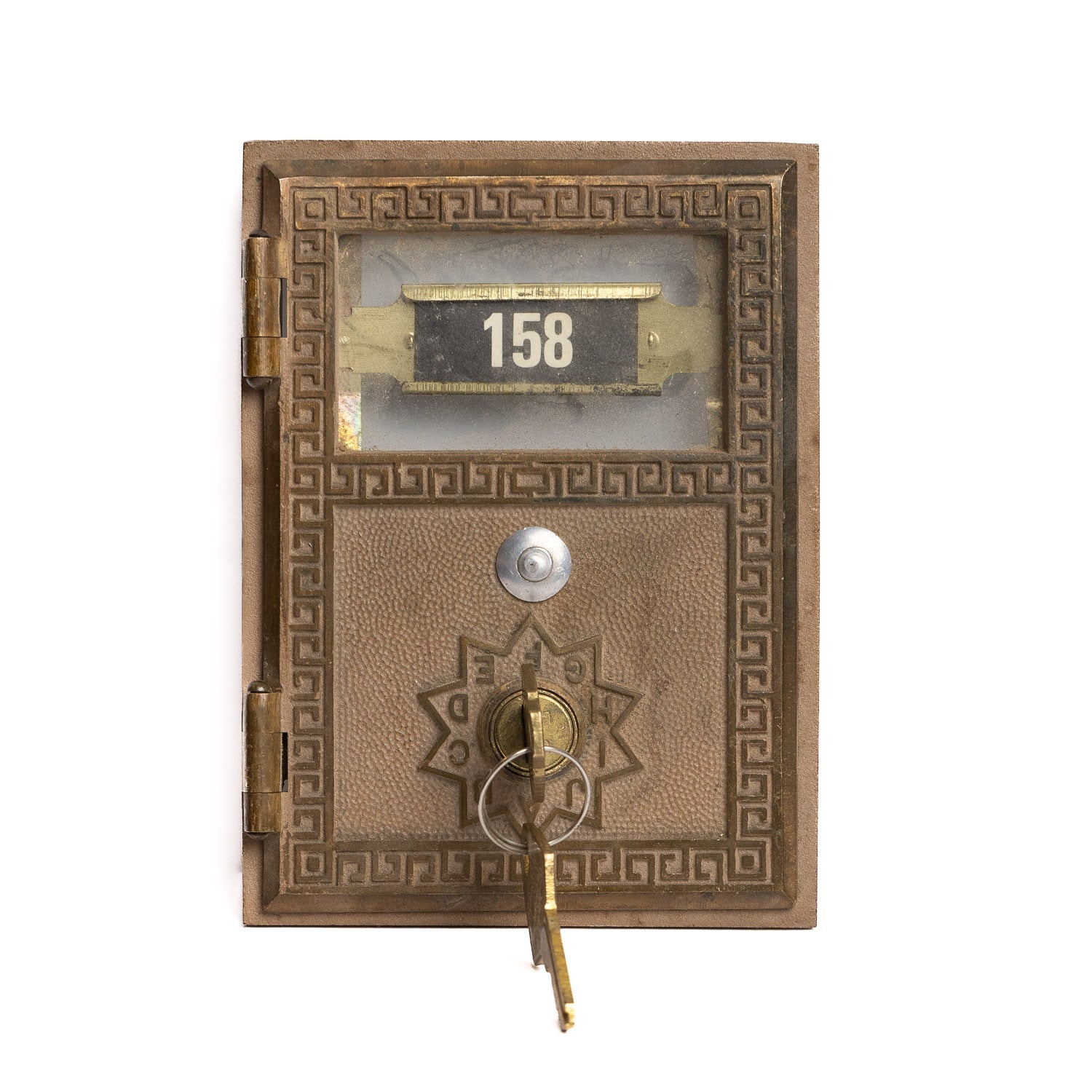 Vintage Postage Door with Key - Post Office Door | Gladfellow