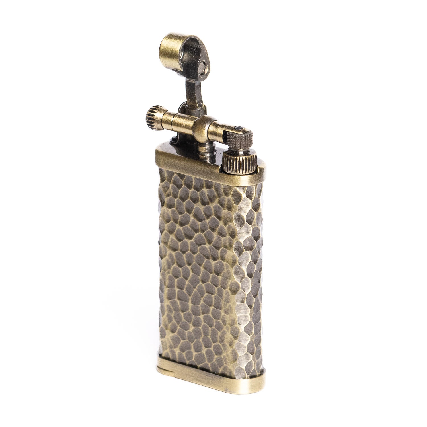 im corona Old Boy Lighter - Antique Brass Hammer Tone