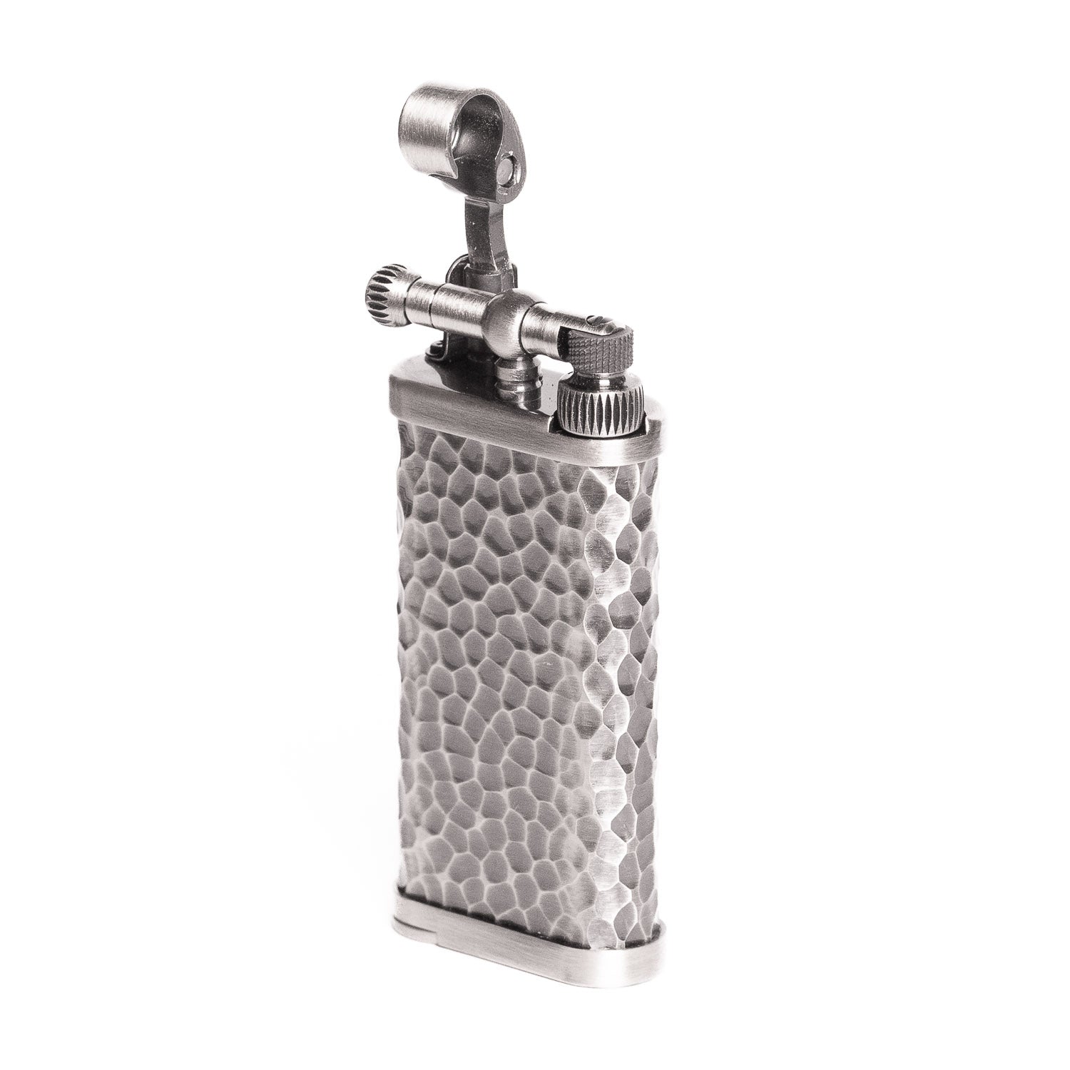 im corona Old Boy Lighter - Antique Silver Hammer Tone