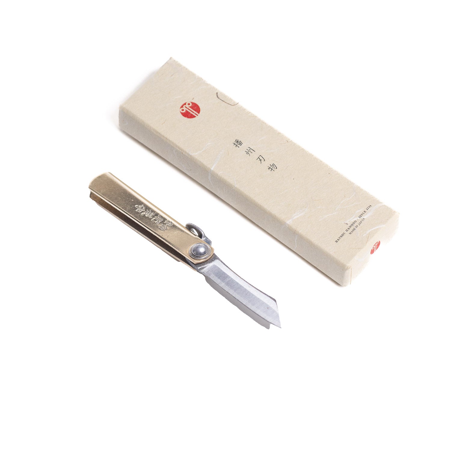 Banshu Hamono Higonokami Folding Knife - Brass - Pocket Knife | Gladfellow