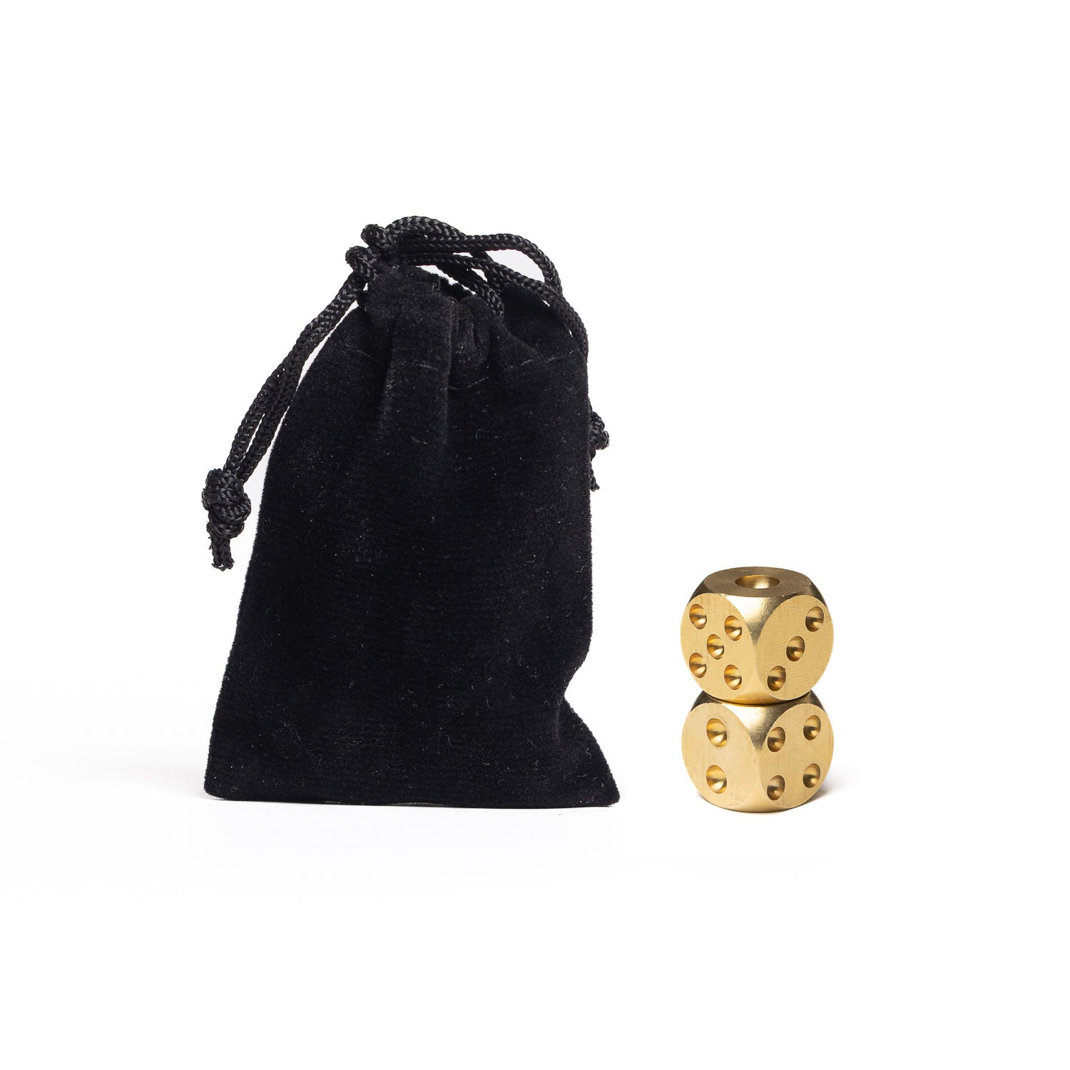 Brass Dice Set – Pair, Set of 6, or Full Set of 12 - Dice | Gladfellow