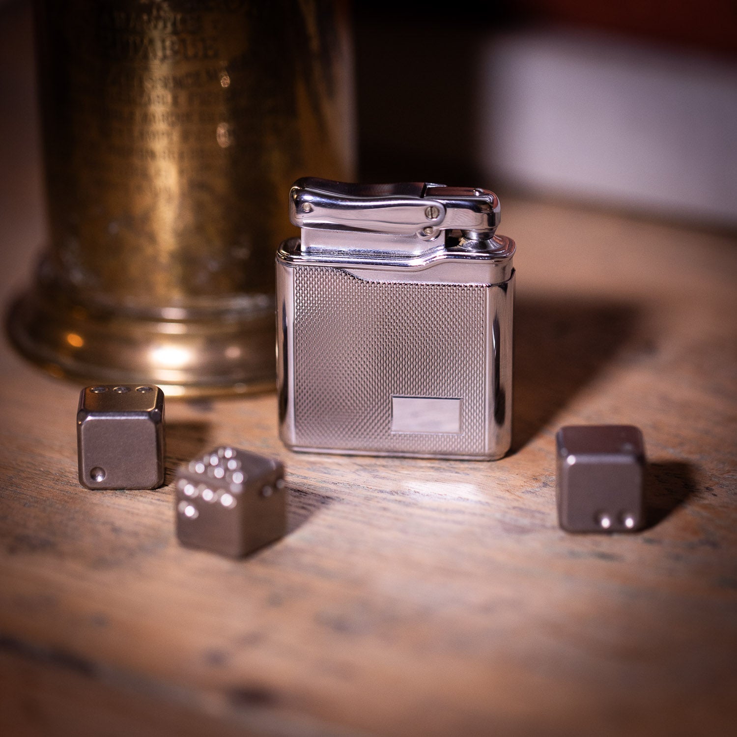 Colibri by Kreisler Vintage Butane Lighter – Chrome - Gladfellow