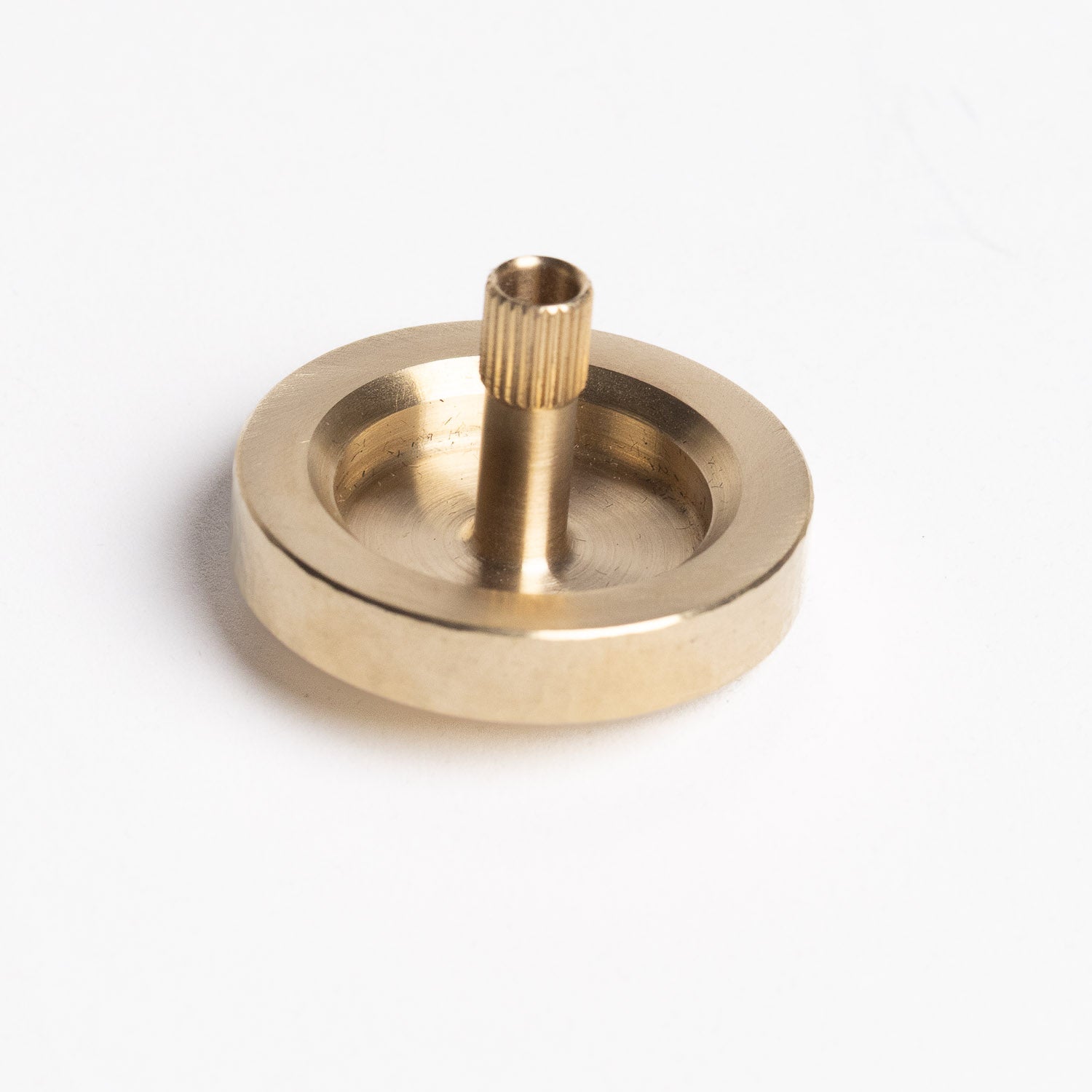 Felix Ure "Atom" Spinning Top - Hammered Brass - Spinning Top | Gladfellow