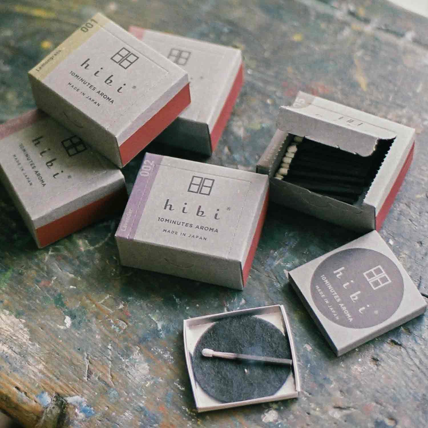 Hibi Incense Matches - Box of 8 - Incense | Gladfellow
