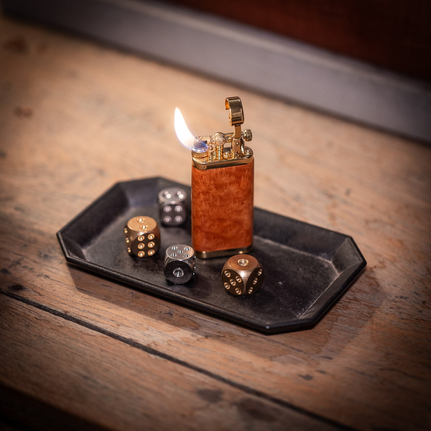 im corona Old Boy Lighter - Natural Smooth Briar - Lighter | Gladfellow