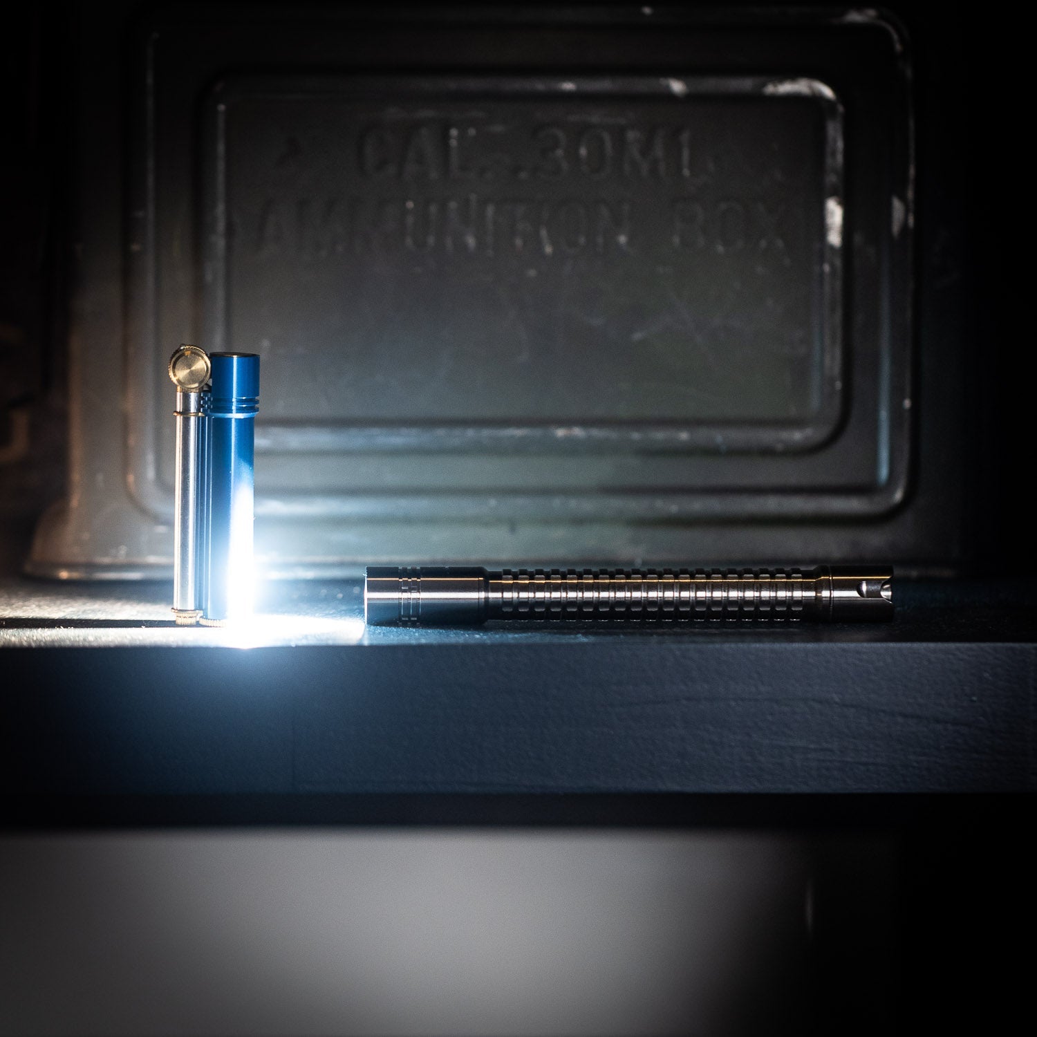 ReyLight Penlight Flashlight - Titanium - Flashlight | Gladfellow