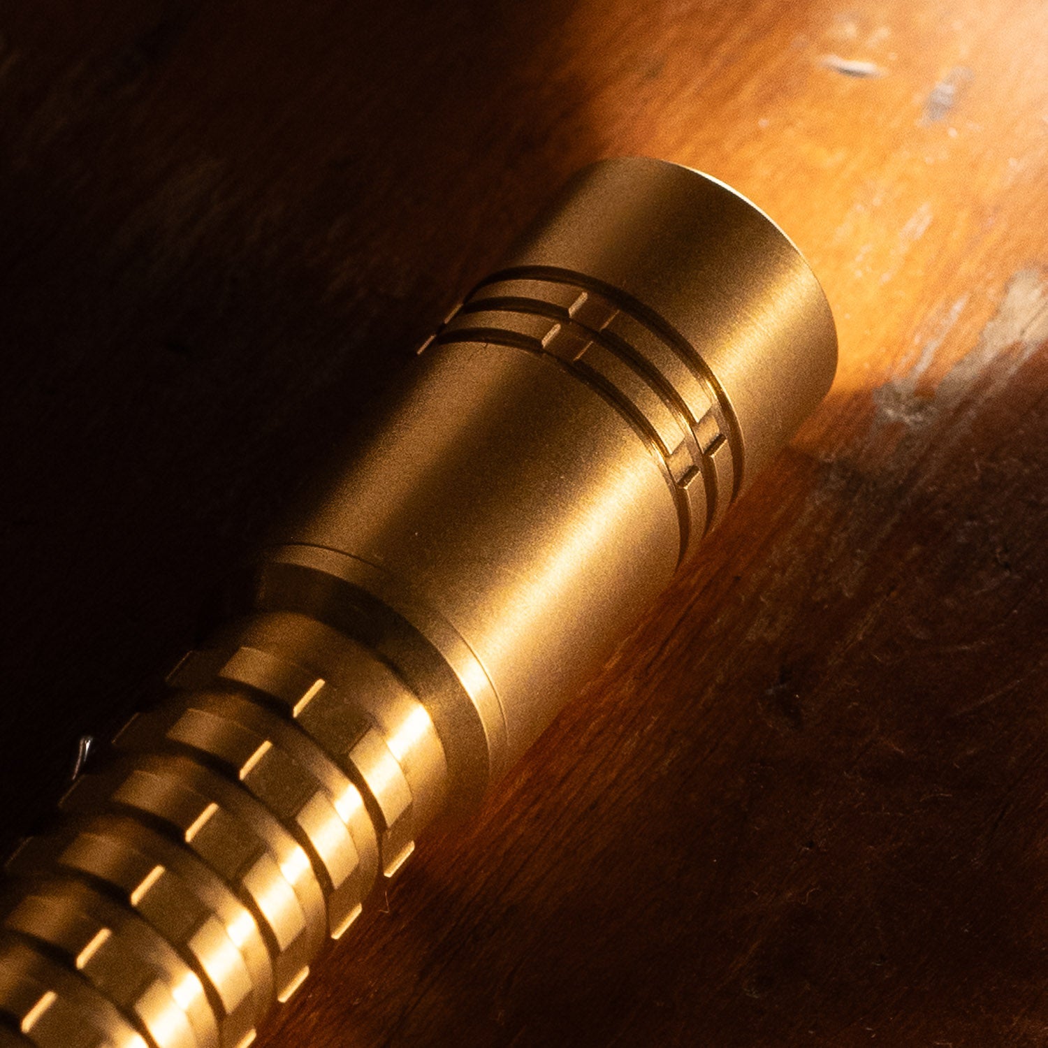 ReyLight Pineapple Mini Flashlight - Brass - Gladfellow