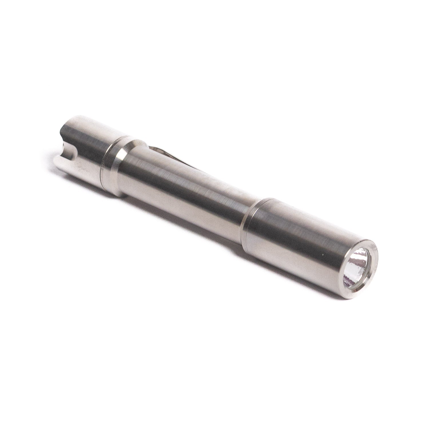 ReyLight Pineapple Mini Flashlight MKII - Smooth Titanium - Gladfellow