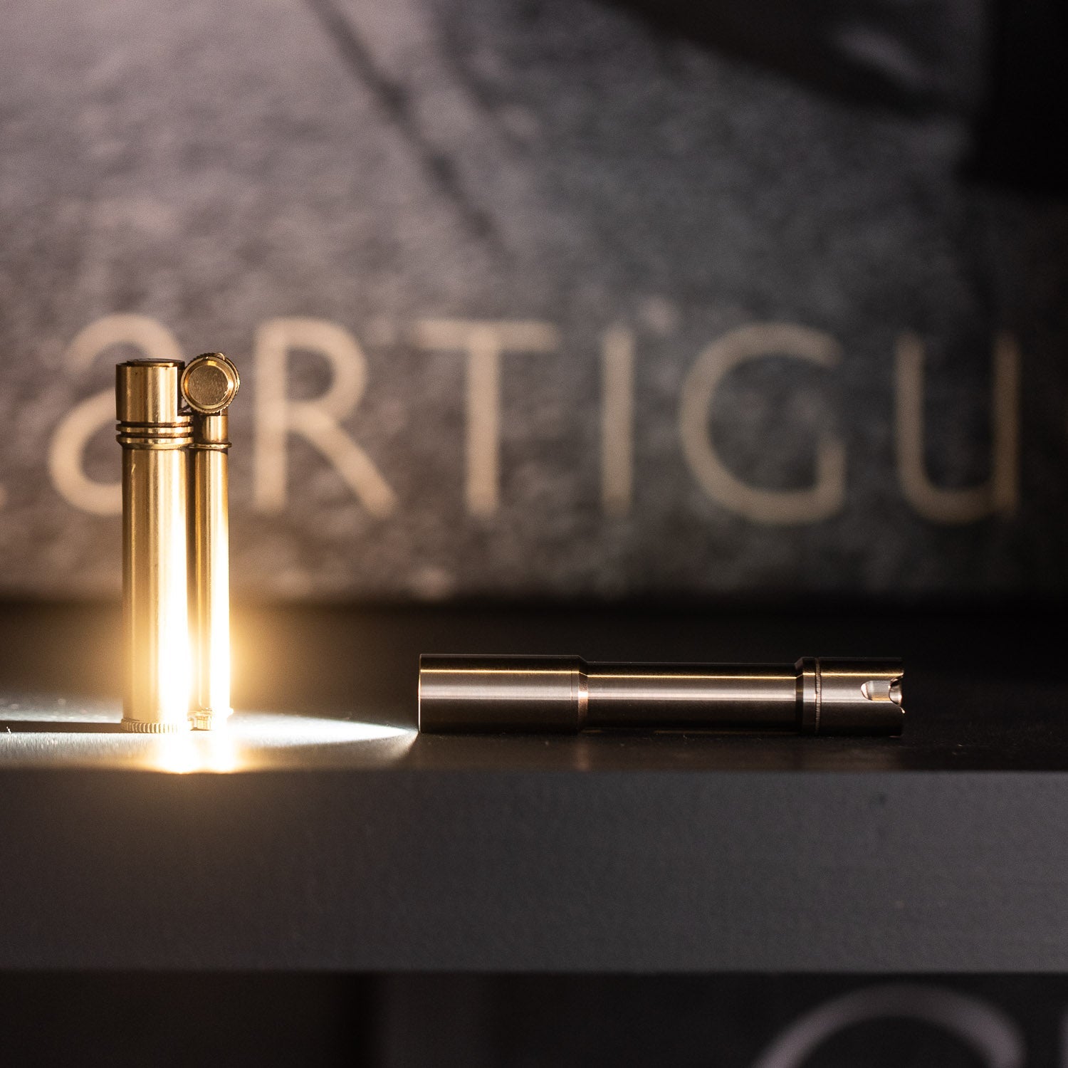 ReyLight Pineapple Mini Flashlight MKII - Smooth Titanium - Gladfellow