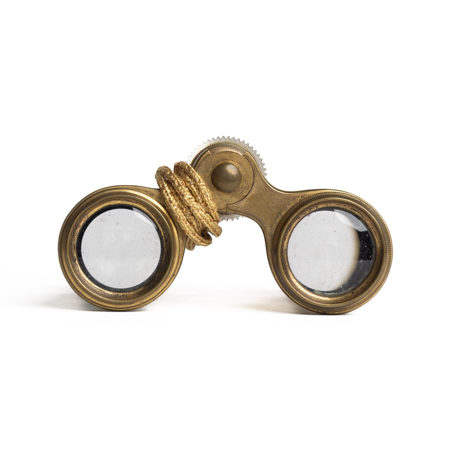 Vintage Audemair Opera Glasses - Brass & Mother of Pearl - Opera Glasses | Gladfellow