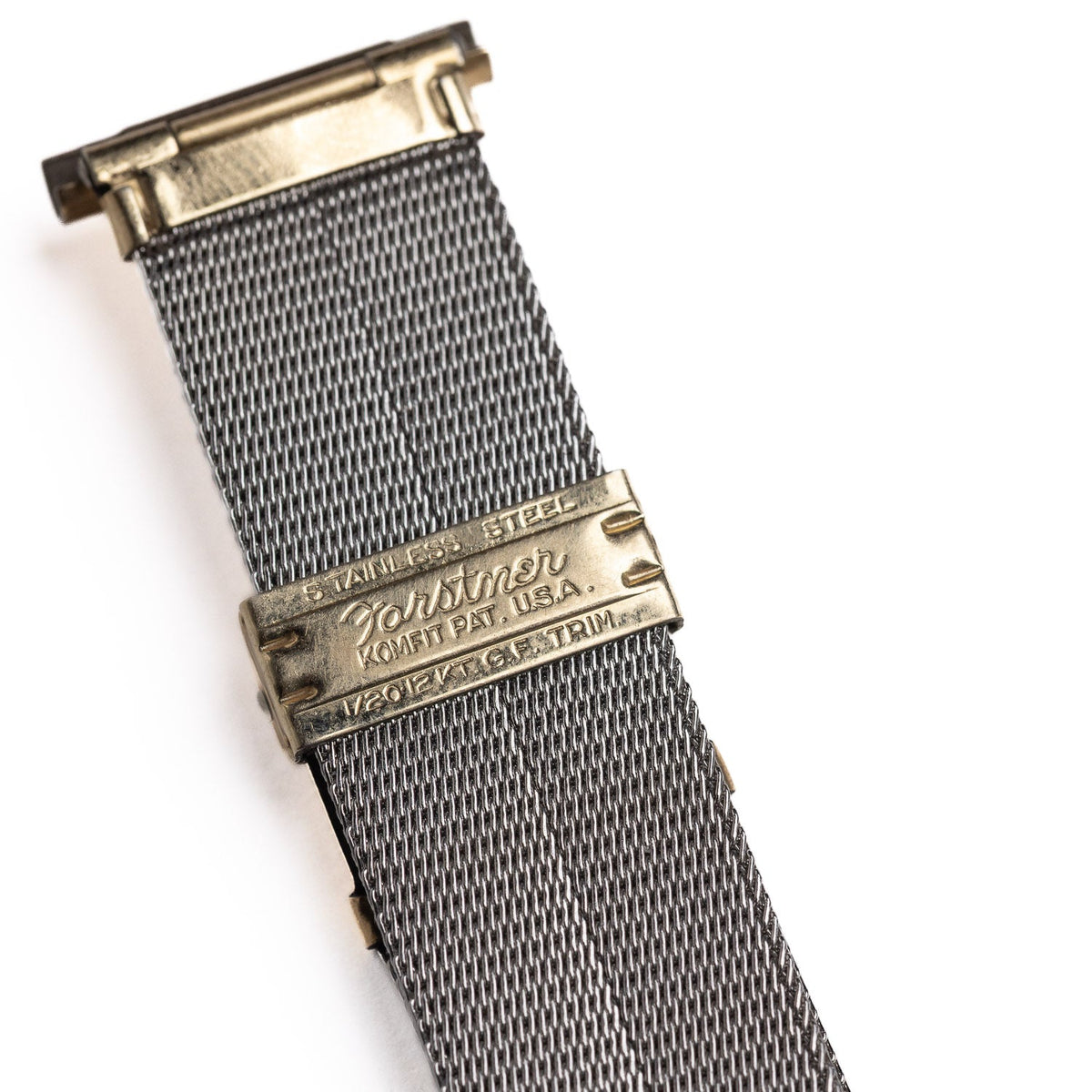 Bracelet De Montre En Acier Inoxydable - Largeur 19mm - Style Vintage - Marque Novaflex