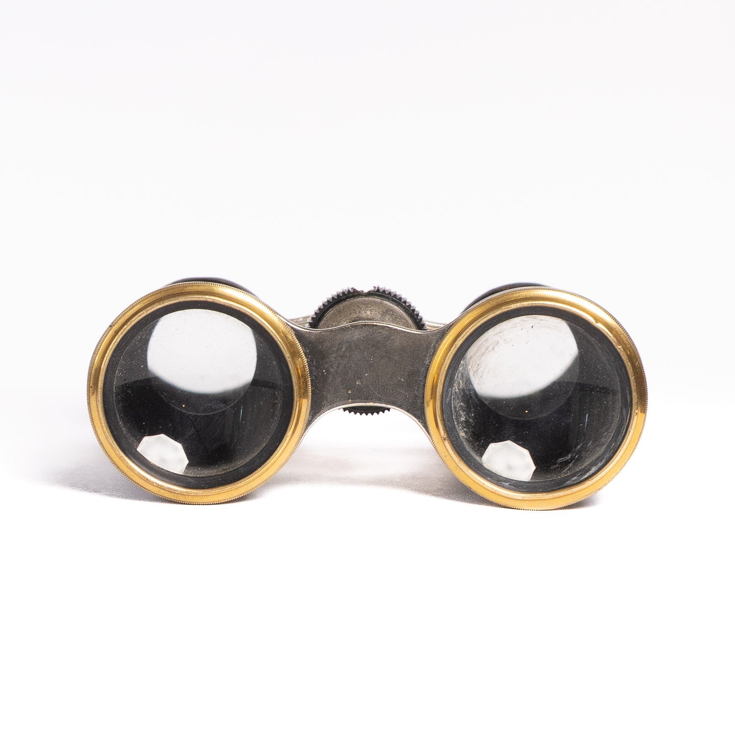 Vintage Opera Glasses - Brass & Leather - Gladfellow