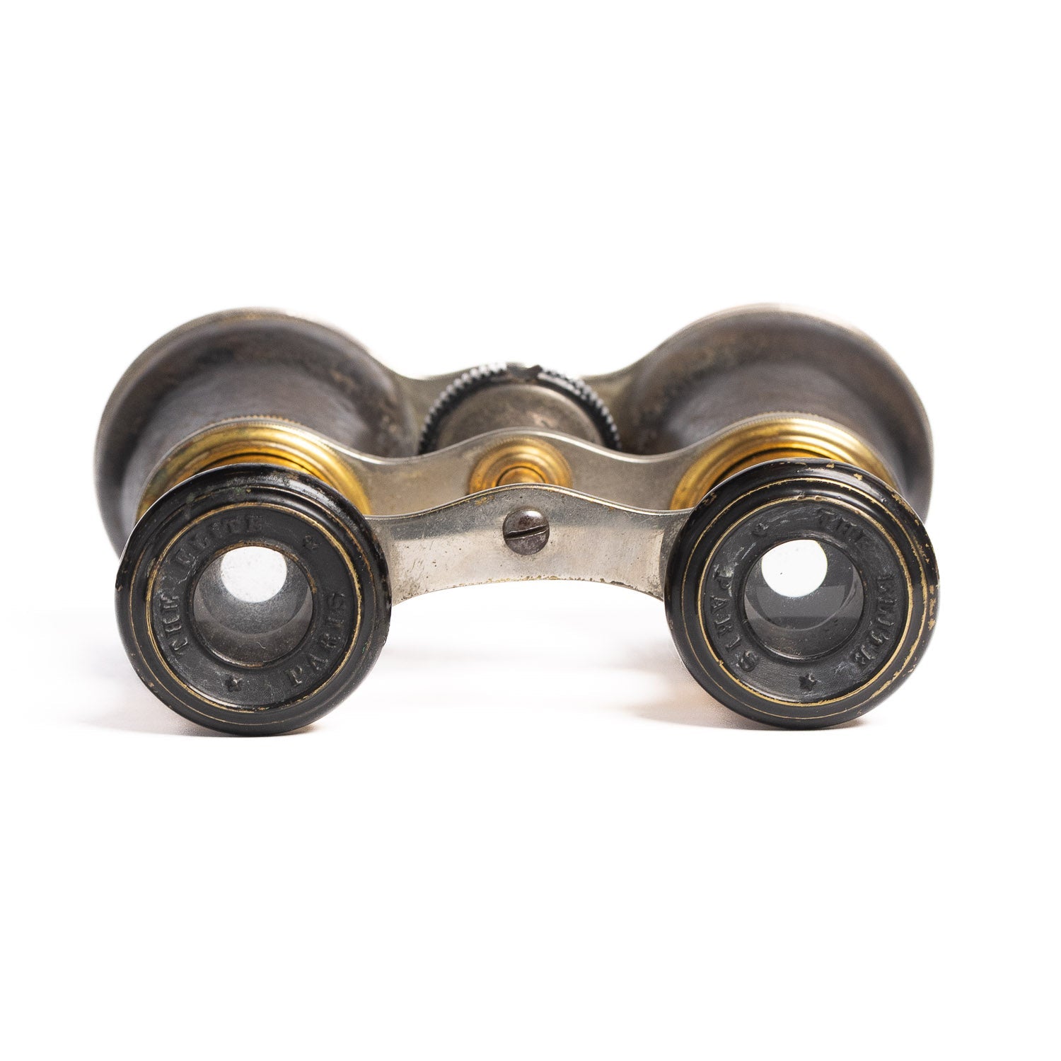 Vintage Opera Glasses - Brass & Leather - Gladfellow